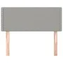 Kopfteil aus hellgrauem Stoff, 100 x 5 x 78/88 cm von vidaXL, Kopf- und Fußteile - Ref: Foro24-345904, Preis: 24,76 €, Rabatt: %