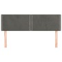 Kopfteile 2 Einheiten dunkelgrauer Samt 72x5x78/88 cm von vidaXL, Kopf- und Fußteile - Ref: Foro24-345939, Preis: 41,78 €, Ra...