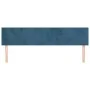 Headboards 2 units of dark blue velvet 100x5x78/88 cm by vidaXL, Headboards and footboards - Ref: Foro24-345862, Price: 63,74...
