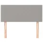 Kopfteil aus hellgrauem Stoff, 80 x 5 x 78/88 cm von vidaXL, Kopf- und Fußteile - Ref: Foro24-345724, Preis: 29,54 €, Rabatt: %