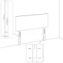 Kopfteil aus hellgrauem Stoff, 80 x 5 x 78/88 cm von vidaXL, Kopf- und Fußteile - Ref: Foro24-345724, Preis: 29,54 €, Rabatt: %