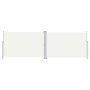 Toldo lateral retráctil crema 200x600 cm