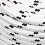 White polyester braided boat rope 14 mmx100 m by vidaXL, Ropes and metal cords - Ref: Foro24-152781, Price: 77,29 €, Discount: %