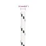 White polyester braided boat rope 14 mmx100 m by vidaXL, Ropes and metal cords - Ref: Foro24-152781, Price: 77,29 €, Discount: %