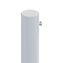 Toldo lateral retráctil rojo 200x600 cm