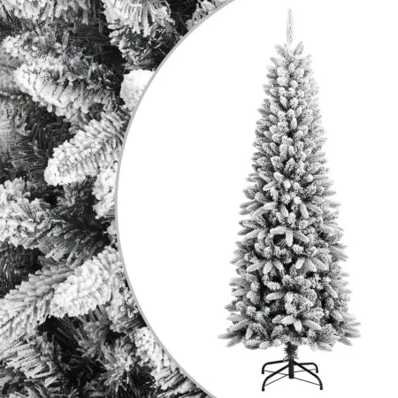 Árbol de Navidad artificial con nieve PVC y PE 210 cm de vidaXL, Arboles de navidad - Ref: Foro24-345191, Precio: 146,93 €, D...