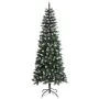 Árbol de Navidad artificial con soporte PVC verde 210 cm de vidaXL, Arboles de navidad - Ref: Foro24-345176, Precio: 83,61 €,...
