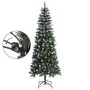 Árbol de Navidad artificial con soporte PVC verde 210 cm de vidaXL, Arboles de navidad - Ref: Foro24-345176, Precio: 83,61 €,...