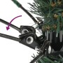 Artificial Christmas tree with green PVC support 210 cm by vidaXL, Christmas trees - Ref: Foro24-345176, Price: 85,16 €, Disc...