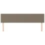 Cabeceros 2 unidades de tela gris taupe 100x5x78/88 cm de vidaXL, Cabeceros y pies de cama - Ref: Foro24-345848, Precio: 75,6...