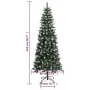 Árbol de Navidad artificial con soporte PVC verde 210 cm de vidaXL, Arboles de navidad - Ref: Foro24-345176, Precio: 83,61 €,...