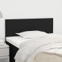 Kopfteil aus schwarzem Stoff, 100 x 5 x 78/88 cm von vidaXL, Kopf- und Fußteile - Ref: Foro24-345766, Preis: 37,51 €, Rabatt: %