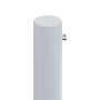 Toldo lateral retráctil crema 140x1000 cm
