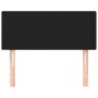 Kopfteil aus schwarzem Stoff, 100 x 5 x 78/88 cm von vidaXL, Kopf- und Fußteile - Ref: Foro24-345766, Preis: 37,51 €, Rabatt: %