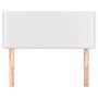 Kopfteil aus weißem Kunstleder, 80x5x78/88 cm von vidaXL, Kopf- und Fußteile - Ref: Foro24-345873, Preis: 38,73 €, Rabatt: %
