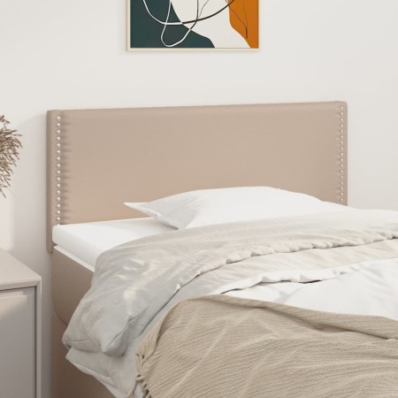 Kopfteil aus Cappuccino-Kunstleder, 80 x 5 x 78/88 cm von vidaXL, Kopf- und Fußteile - Ref: Foro24-345877, Preis: 25,83 €, Ra...