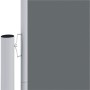 Toldo lateral retráctil antracita 180x1000 cm