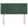 Dark green velvet headboard 100x5x78/88 cm by vidaXL, Headboards and footboards - Ref: Foro24-345781, Price: 40,50 €, Discoun...