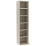 CD-Regal aus Eichensperrholz, 21 x 20 x 88 cm von vidaXL, CD- und DVD-Speicher - Ref: Foro24-800354, Preis: 29,27 €, Rabatt: %