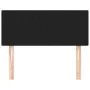 Cabecero de tela negro 80x5x78/88 cm de vidaXL, Cabeceros y pies de cama - Ref: Foro24-345726, Precio: 29,44 €, Descuento: %