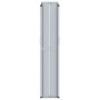 Toldo lateral retráctil negro 220x1000 cm