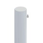 Toldo lateral retráctil crema 220x1000 cm