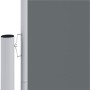 Toldo lateral retráctil antracita 220x1000 cm