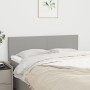 Kopfteile 2 Einheiten hellgrauer Stoff 72x5x78/88 cm von vidaXL, Kopf- und Fußteile - Ref: Foro24-345784, Preis: 58,56 €, Rab...