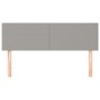 Kopfteile 2 Einheiten hellgrauer Stoff 72x5x78/88 cm von vidaXL, Kopf- und Fußteile - Ref: Foro24-345784, Preis: 58,56 €, Rab...