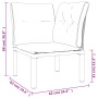 Garden furniture set 7 pieces black and gray synthetic rattan by vidaXL, Garden sets - Ref: Foro24-3187760, Price: 338,90 €, ...
