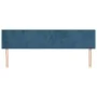 Kopfteile 2 Einheiten aus dunkelblauem Samt 80x5x78/88 cm von vidaXL, Kopf- und Fußteile - Ref: Foro24-345822, Preis: 59,56 €...