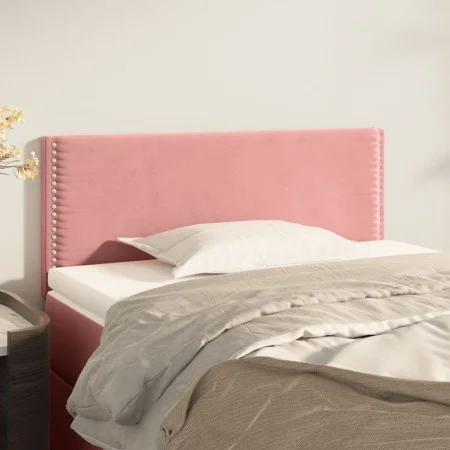 Cabecero de terciopelo rosa 80x5x78/88 cm de vidaXL, Cabeceros y pies de cama - Ref: Foro24-345883, Precio: 27,99 €, Descuent...