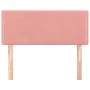 Cabecero de terciopelo rosa 80x5x78/88 cm de vidaXL, Cabeceros y pies de cama - Ref: Foro24-345883, Precio: 27,99 €, Descuent...