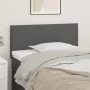 Cabecero de cuero sintético gris 90x5x78/88 cm de vidaXL, Cabeceros y pies de cama - Ref: Foro24-345756, Precio: 35,53 €, Des...
