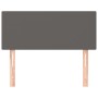 Kopfteil aus grauem Kunstleder, 90x5x78/88 cm von vidaXL, Kopf- und Fußteile - Ref: Foro24-345756, Preis: 36,03 €, Rabatt: %