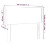 Cabecero de tela gris oscuro 90x5x78/88 cm de vidaXL, Cabeceros y pies de cama - Ref: Foro24-345885, Precio: 24,13 €, Descuen...