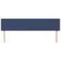 Cabeceros 2 unidades de tela azul 100x5x78/88 cm de vidaXL, Cabeceros y pies de cama - Ref: Foro24-345850, Precio: 53,75 €, D...