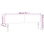 Kopfteile 2 Einheiten aus blauem Stoff 100x5x78/88 cm von vidaXL, Kopf- und Fußteile - Ref: Foro24-345850, Preis: 48,21 €, Ra...