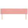 Cabeceros 2 unidades de terciopelo rosa 80x5x78/88 cm de vidaXL, Cabeceros y pies de cama - Ref: Foro24-345823, Precio: 60,96...