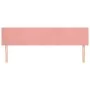 Cabeceros 2 unidades de terciopelo rosa 80x5x78/88 cm de vidaXL, Cabeceros y pies de cama - Ref: Foro24-345823, Precio: 55,35...