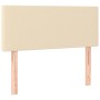 Kopfteil aus cremefarbenem Stoff, 80 x 5 x 78/88 cm von vidaXL, Kopf- und Fußteile - Ref: Foro24-345729, Preis: 46,28 €, Raba...
