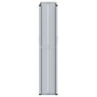 Toldo lateral retráctil marrón 180x1200 cm