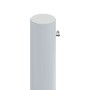 Toldo lateral retráctil azul 180x1200 cm