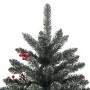 Árbol de Navidad artificial con soporte PVC verde 240 cm