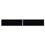 Toldo lateral retráctil negro 200x1200 cm