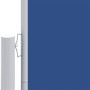 Toldo lateral retráctil azul 220x1200 cm