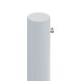 Toldo lateral retráctil azul 220x1200 cm