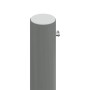 Toldo lateral retráctil rojo 220x1200 cm
