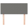 Kopfteil aus dunkelgrauem Stoff, 80 x 5 x 78/88 cm von vidaXL, Kopf- und Fußteile - Ref: Foro24-345725, Preis: 30,67 €, Rabat...