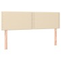 Kopfteile 2 Einheiten aus cremefarbenem Stoff 72x5x78/88 cm von vidaXL, Kopf- und Fußteile - Ref: Foro24-345929, Preis: 35,26...